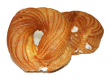 Заварные кольца в сочетании различных начинок